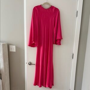 Mango Asymmetrical Pink Dress